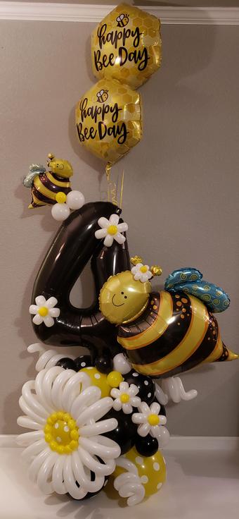 Bee Birthday Marquee